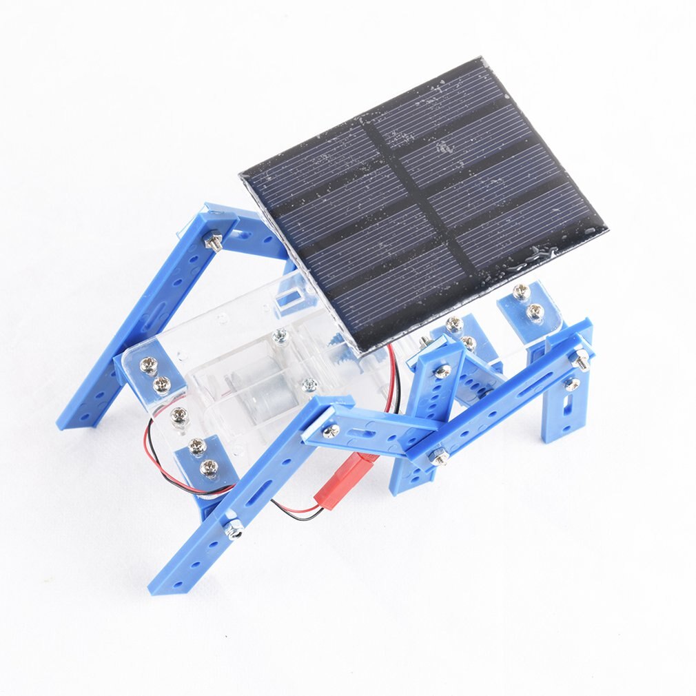 Solar Version Of The Six-Foot Robot No. 62 Model Assembled Diy Handmade Material Package