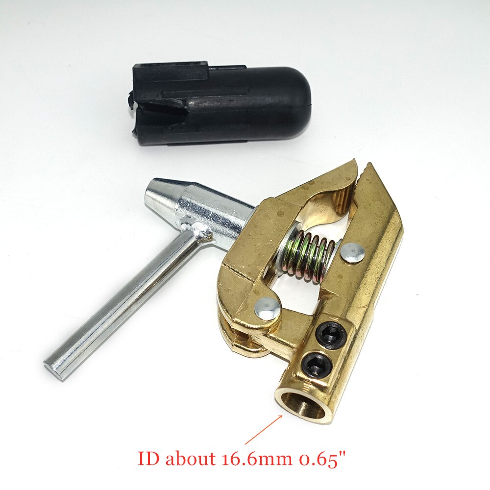 Heavy Duty 600A Ground Clamp Brass MMA MIG TIG Industrial Screw Type Welding Machine Clamp
