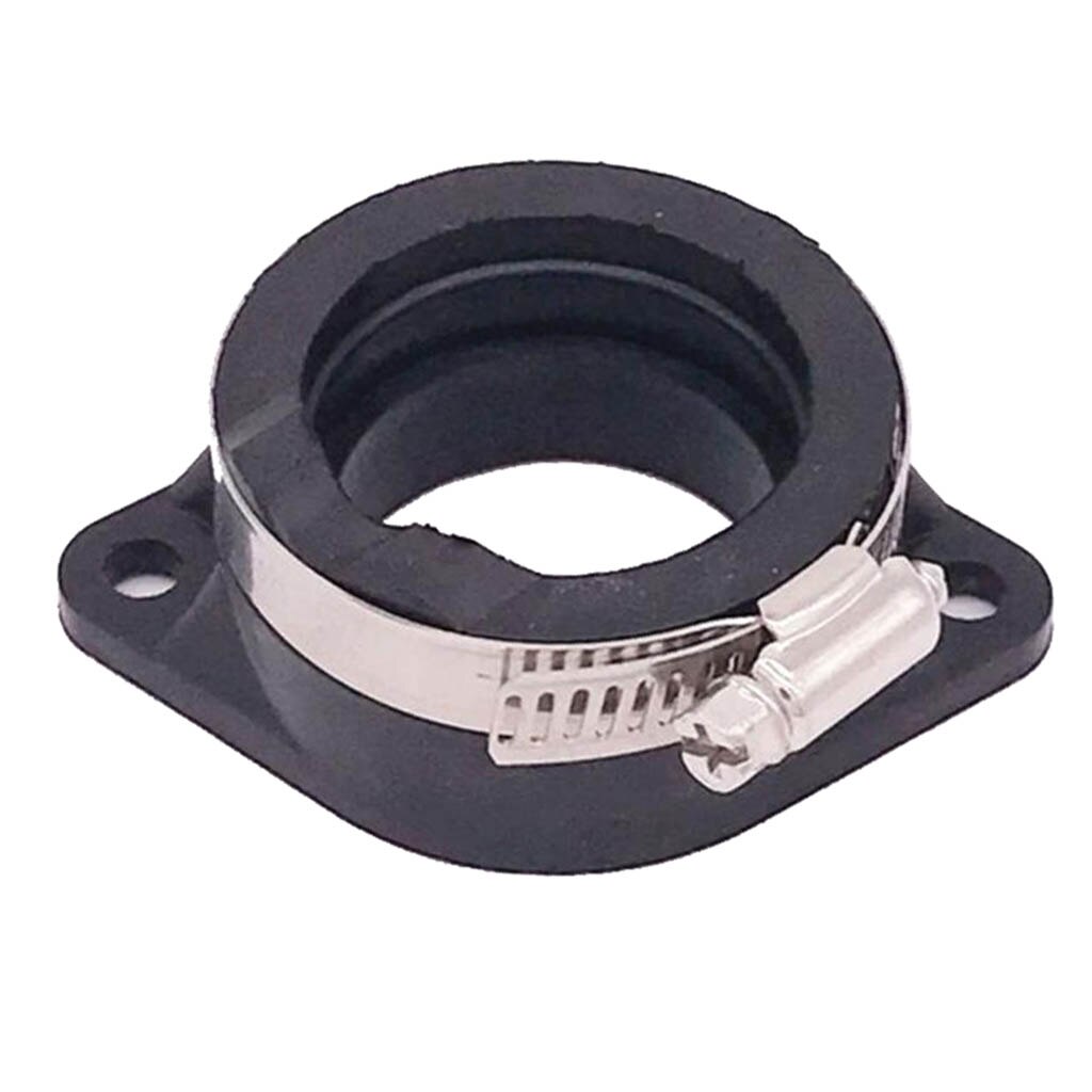 36mm 40mm förgasare insugningsgrenrörsflänsadapter passande för suzuki  gn250 ( svart)