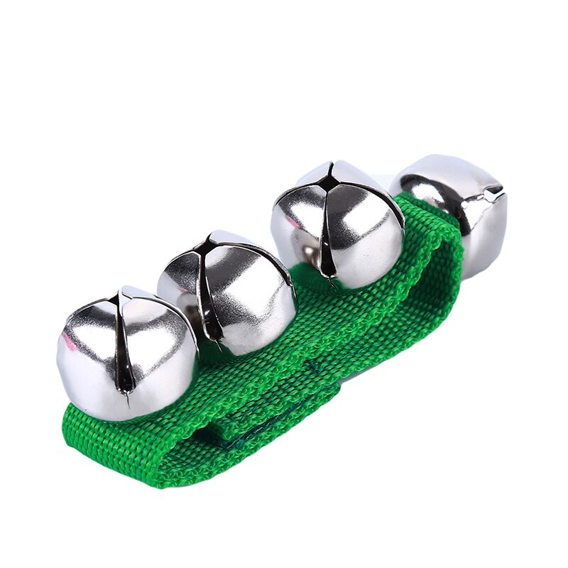 Baby Rammelaars Speelgoed Hand Pols Rammelaars Dans Hand Bell Educatief Speelgoed Voorschoolse Muziekinstrument Speelgoed Kids: green