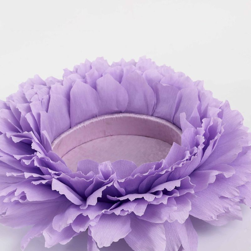 Baby Flower Shaped Posing Container Newborn Big Petal Photography Props Infant Photo Shooting Accessories