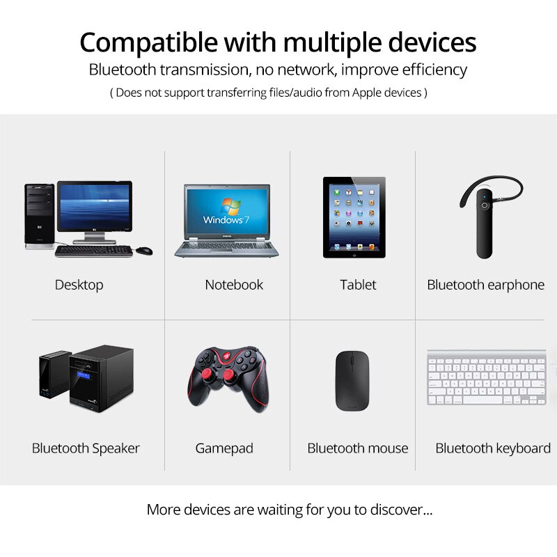 USB Bluetooth Adapter Wahre 5,0 Bluetooth Sender für Pc Computer Rezeptor Laptop Kopfhörer Drucker Maus 4,0 Dongle Empfänger