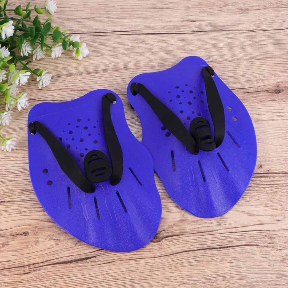 1 paar Schwarz Schwimmen Handschuhe Schwimmhäuten Aquatische Fit Traning Handschuhe Paddel Tauchen Hand Web