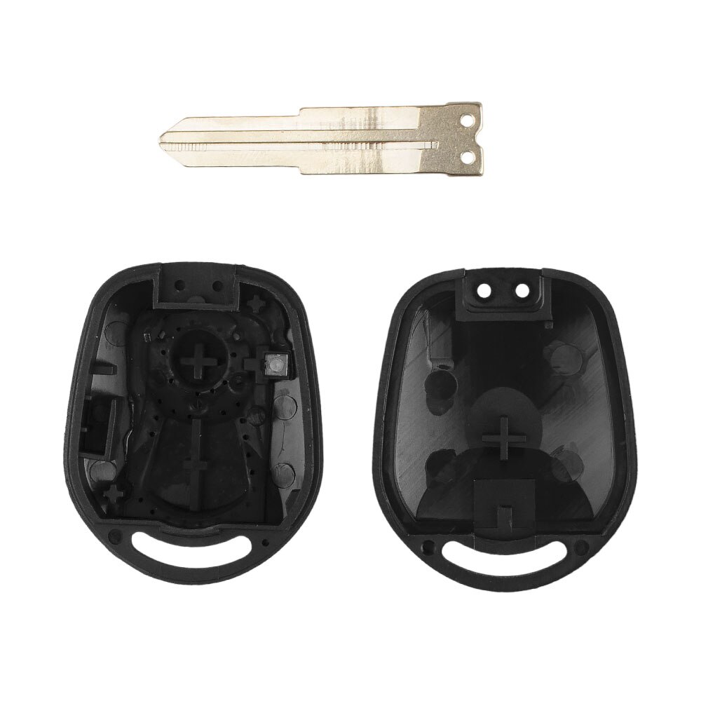 Keyyou for ssangyong actyon kyron rexton ersättning nyckelfodral skalfob 2 olika oklippt slitstarkt material