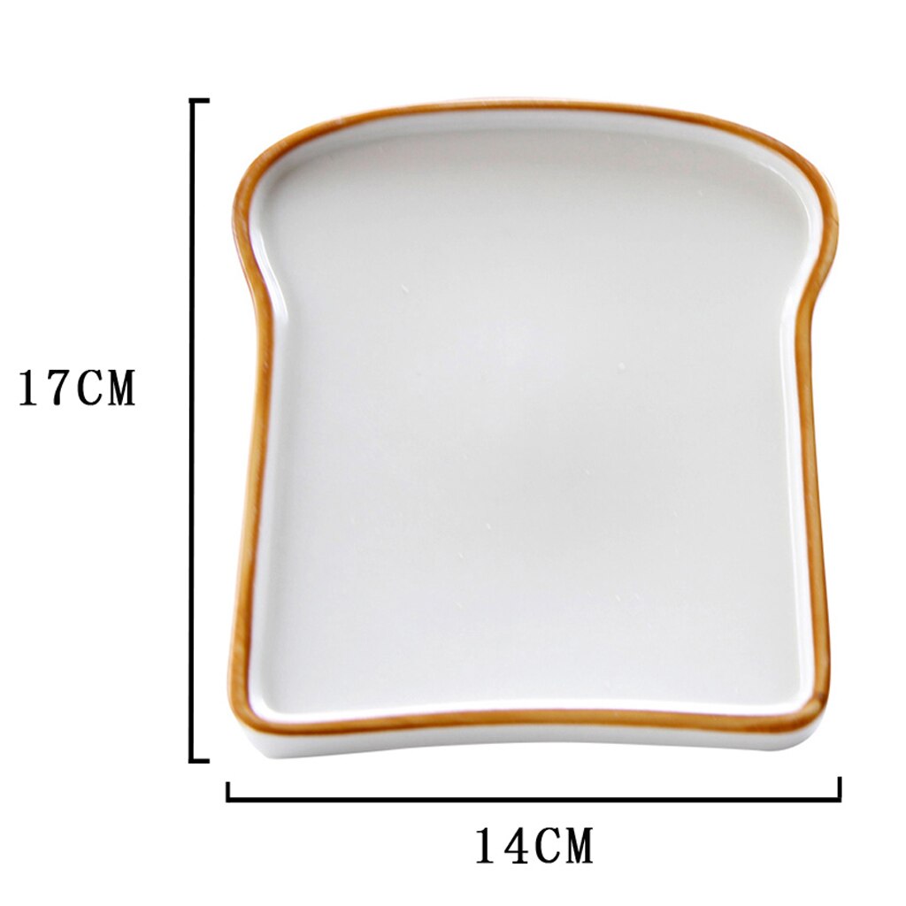 Ceramic Fruits Serving Tray - Cake Dessert Ice Cream Bread Snacks Steak Breakfast Dish Plate