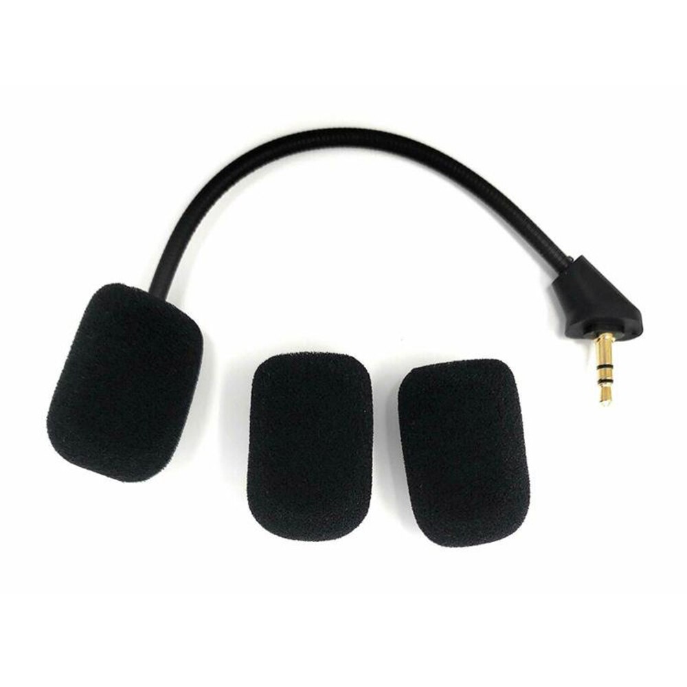 Vervanging Hoofdtelefoon Microfoon Gaming Mic Met Foam Cover Past Voor Hyperx Cloud Alpha Computer Gaming Headset