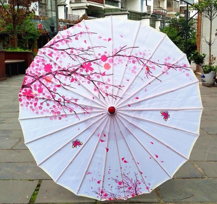 Japanischen Regenschirm regen frauen Seide tanzen Dach tanzen Regenschirm Dekoration Jahrgang Kostüm paraguas sonnenschirm paraplu sombrilla