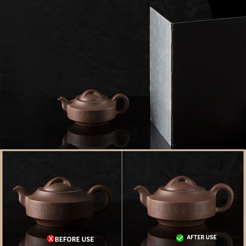 Gorący fotografia składany świetlny papier fotograficzny karton biały czarny srebrny odbłyśnik A4 absorbuje lekki gruby papier odblaskowy