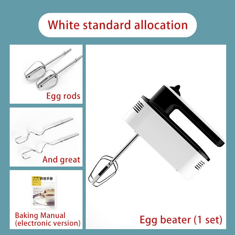 Kitchen Electric Food Mixer Blender 5 Speed Table Stand Cake Dough Mixer Handheld Egg Beater Blender Whipping Cream Machine