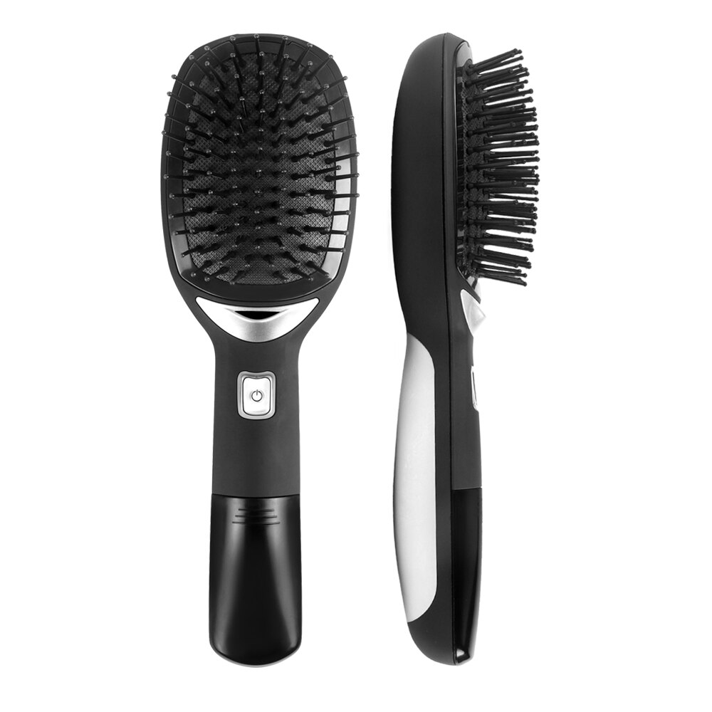 2.0 Ionic Electric Hairbrush Portable Ionic Hair Comb Strong Negative Ion Release Straighting Hair Anti-static Magic Hair Brush