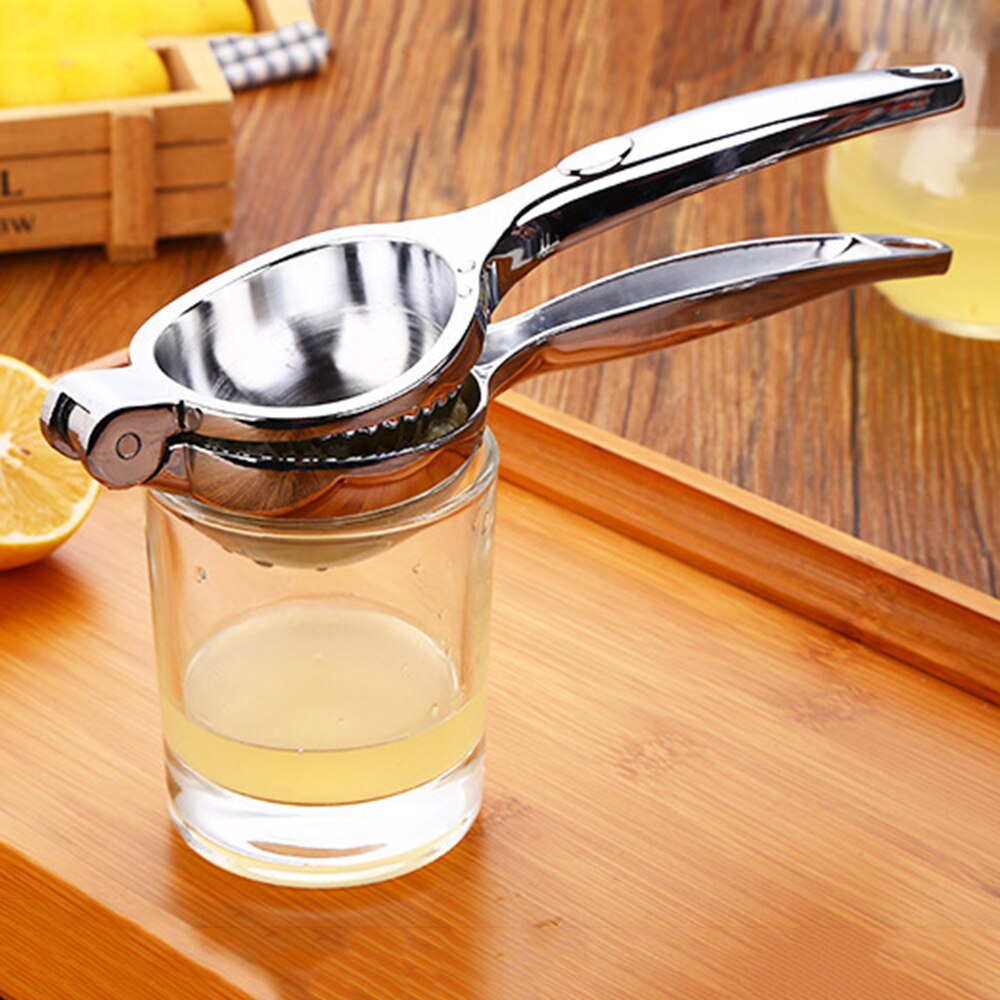 Zinc Alloy Lemon Orange Lime Squeezer Juicer Hand Press Kitchen Tool Supplies Dishwashing Water