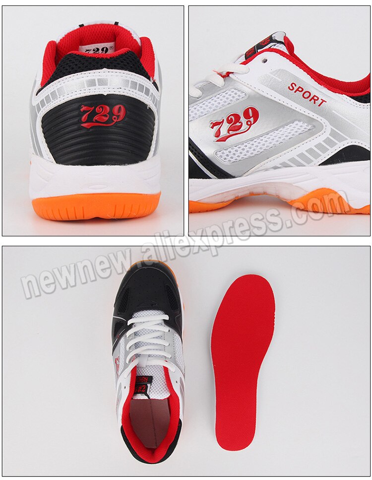 Oryginalne buty do tenisa stołowego 729 2018 oddychające tenisówki typu uniseks dla rakieta do tenisa stołowego gra ping pong gra dla kobiety i mężczyzny