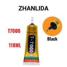 15Pcs Zhanlida T7000 110Ml Zwarte Contact Telefoon Tablet Reparatie Lijm Elektronische Componenten Lijm Met Precisie Applicator Tip