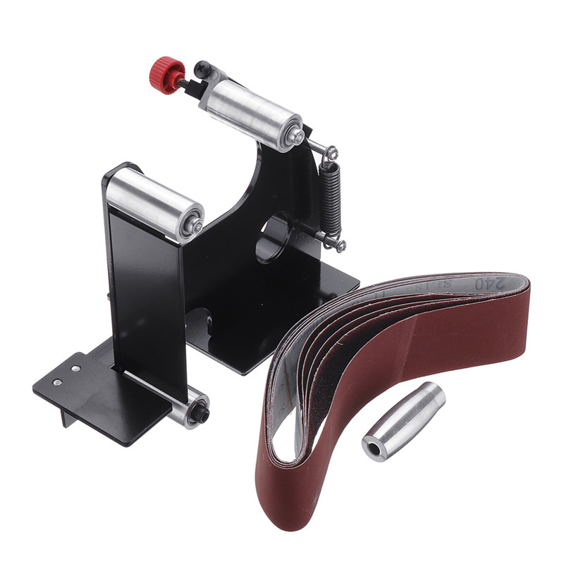 Adaptateur de bande de ponçage pour meuleuse d'angle en fer électrique Durable, pour les accessoires de ponceuse et de polisseuse 115 et 125