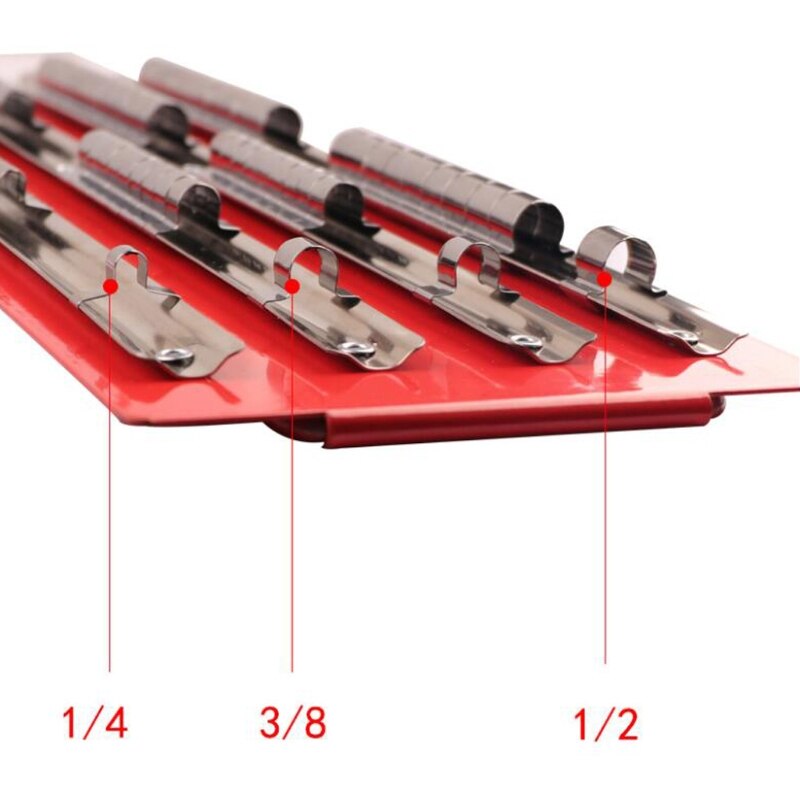 1/4 Inch 3/8 Inch 1/2 Inch Socket Rack Holder Snap Rail Tool Organizer Storage Tray Set