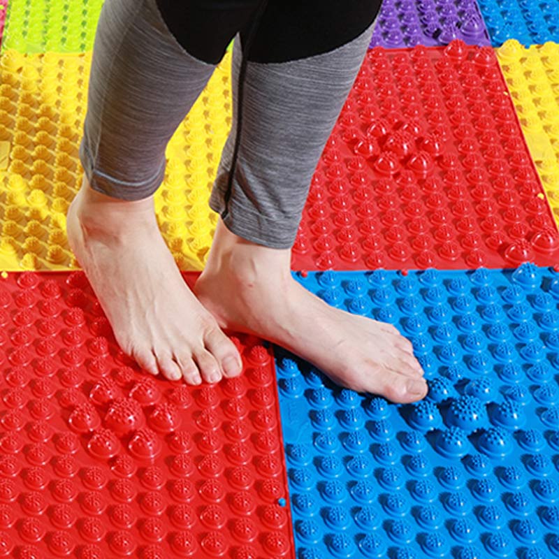 Foot Massage Tools Pad Durable Reflexology Massage Relax Toe Pressure Blood Circulation Plate Mat All