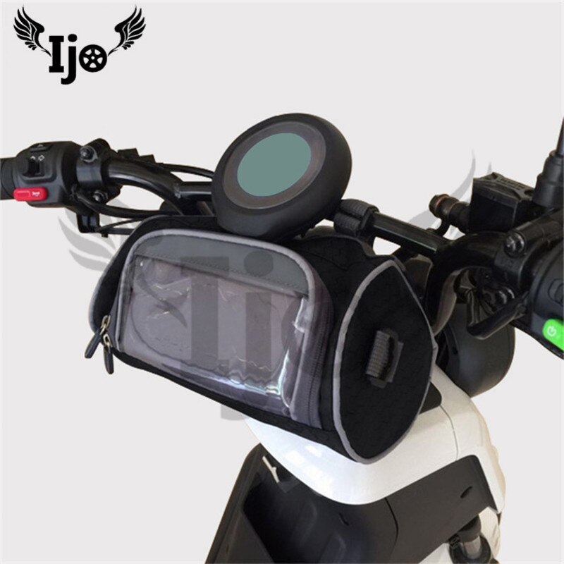 LOMUG Stuurtas Motorfiets, Mobiliteitsscooter Rugzak Stuur