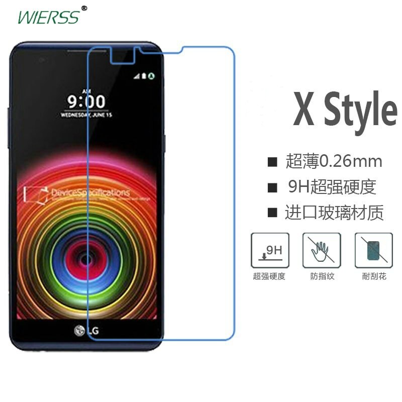 Tela de Vidro temperado film Protector de Ecrã Para LG X estilo cam Pele potência max Para LG Stylus 2 Plus Para LG mach K5 K4 K3 K8 X5
