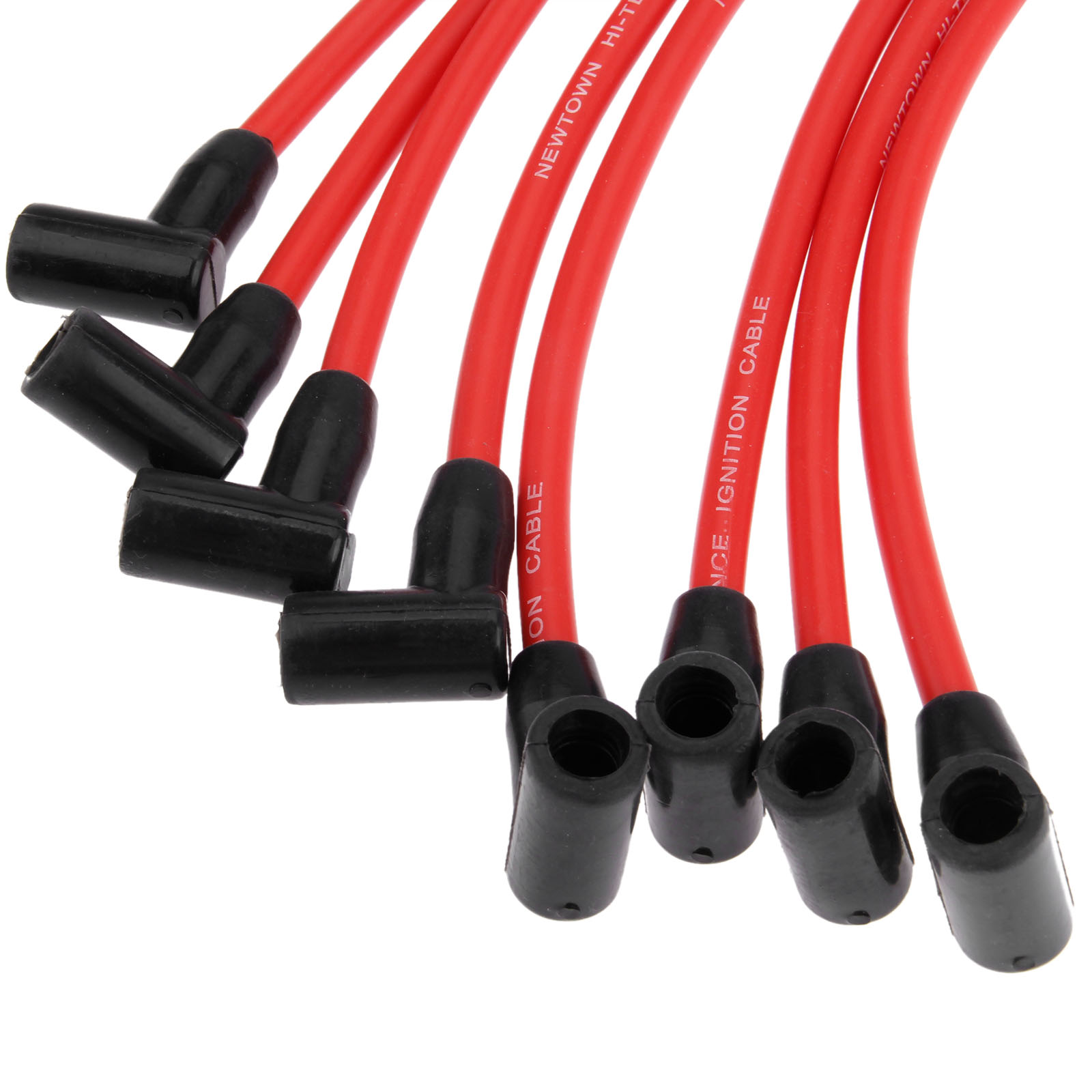 Cables de encendido de 9mm, Cable de bujía con enchufe M12259R301 para Ford MUSTANG F-150 5,0l 5,8l V8 SBF 302 W, 302 A, a