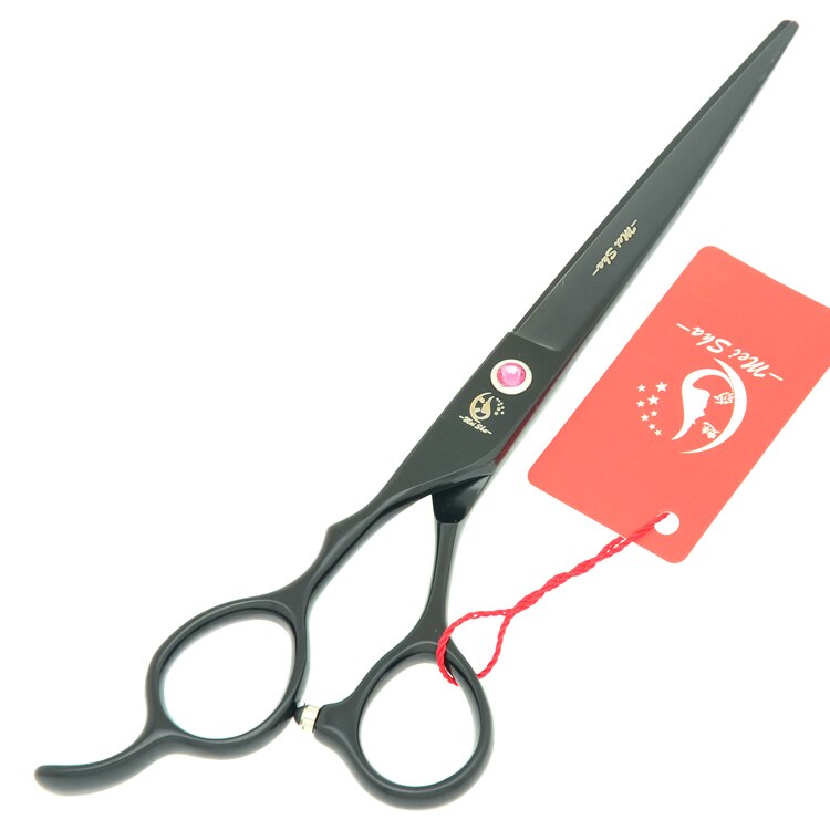 7.0 Inch Left Hand Pet Scissors for Dog Grooming Left-Hand Straight&amp;Thinning&amp;Curved Shears With Comb Forceps B0057A