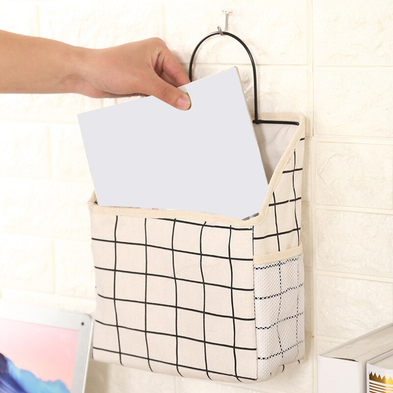 2Pcs Wall Hanging Storage Bag Large Capacity Wardrobe Durable Hanging Storage Bag