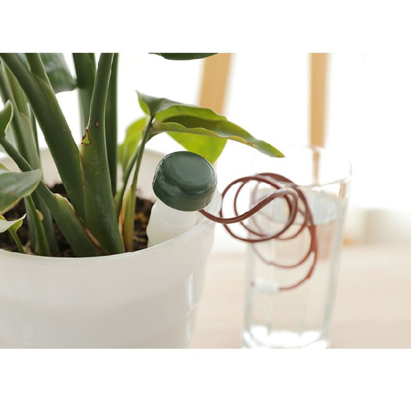 2pcs/lot Self-Watering Auto Plant Water Drip Irrigation Watering System Automatic Indoor Plant Watering Device for Houseplant