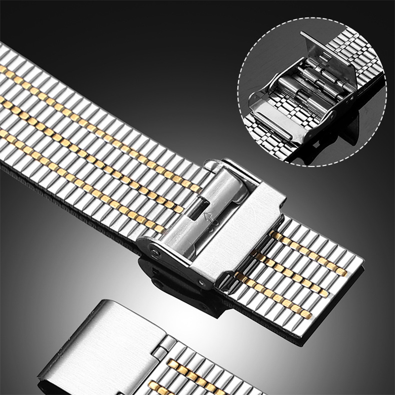 Correa de malla de 22mm para Huami Amazfit GTR 47mm Pace Stratos Bip 5 correa de reloj de acero inoxidable para Amazfit GTR 4 3 Pro 2 2e