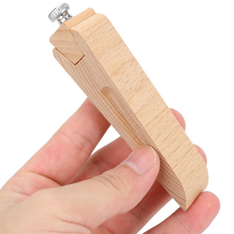 Manual Leather Wooden Sandpaper Block Handmade DIY Sanding Block Assortment Abrasive Paper Sheets Square Sandpaper Grit