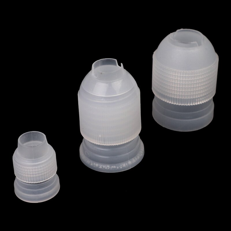 Plastic Decorating Mouth Converter Adapter Confectionery Pastry Tips Connector Nozzle Sets Cake Tools Baking Kitchen Tools