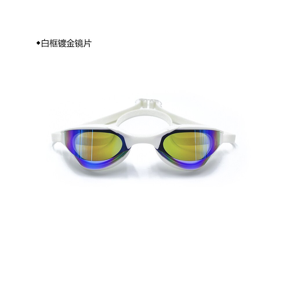 Swimming Goggles swimming glasses: White Gold