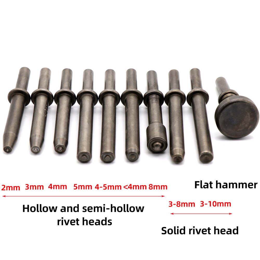 Pneumatic semi-hollow rivets impact head,pneumatic... – Grandado