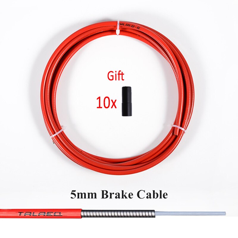 3M Universal Bicycle Brake Cable Housing Shift Cable Wire Pipe for 4mm/5mm MTB Road Bike Derailleur Brake Line Front Rear Tube: Yellow