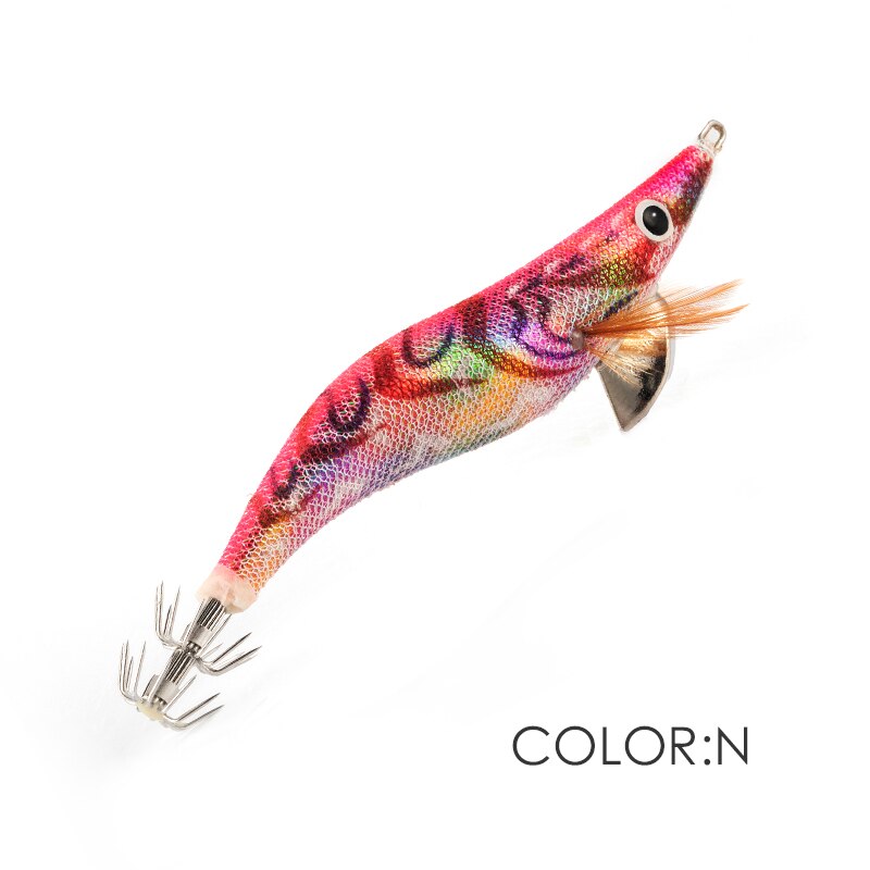 LETOYO 3.5 #18.5g 110mm Luminous przynęta na kalmary Search grzechotka przynęta na kalmary ging dla połowów morskich przynęta przynęta ośmiornica mątwy kałamarnica hak: N