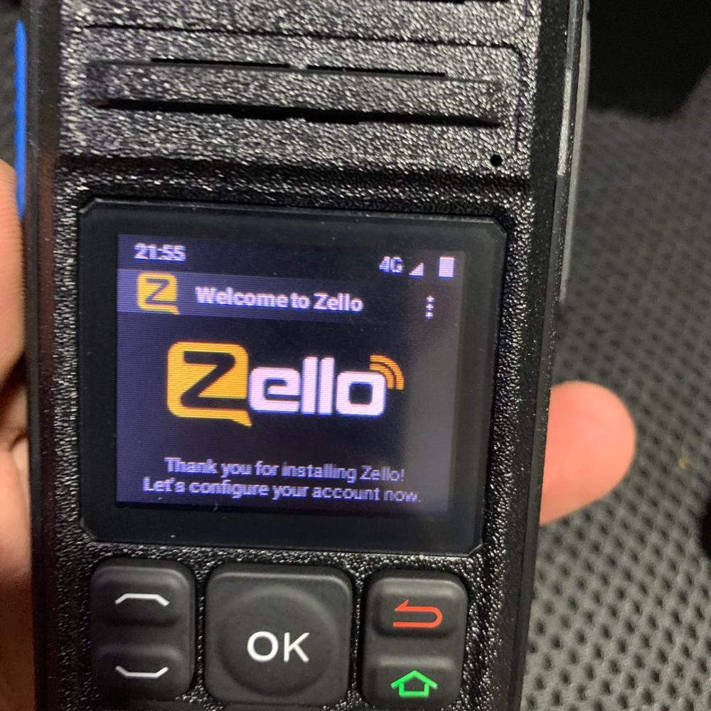 4g sim + wifi zello radio