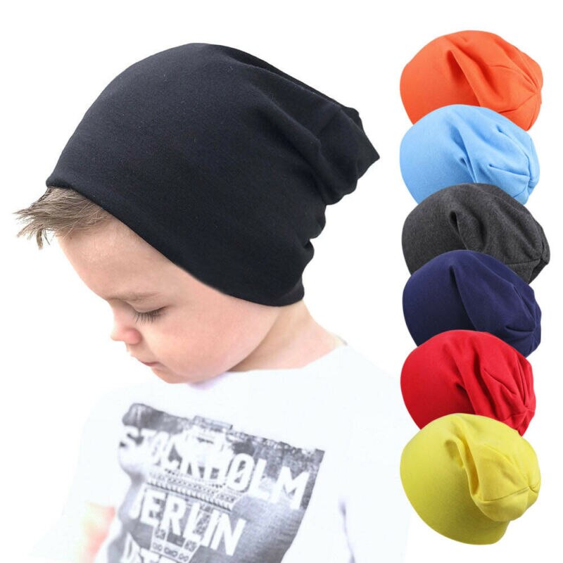 1-4Y colore misto Unisex neonato berretti per bambini berretto ragazzo ragazza bambino neonato cappello morbido in cotone cappello da sci caldo cappello invernale all&#39;aperto