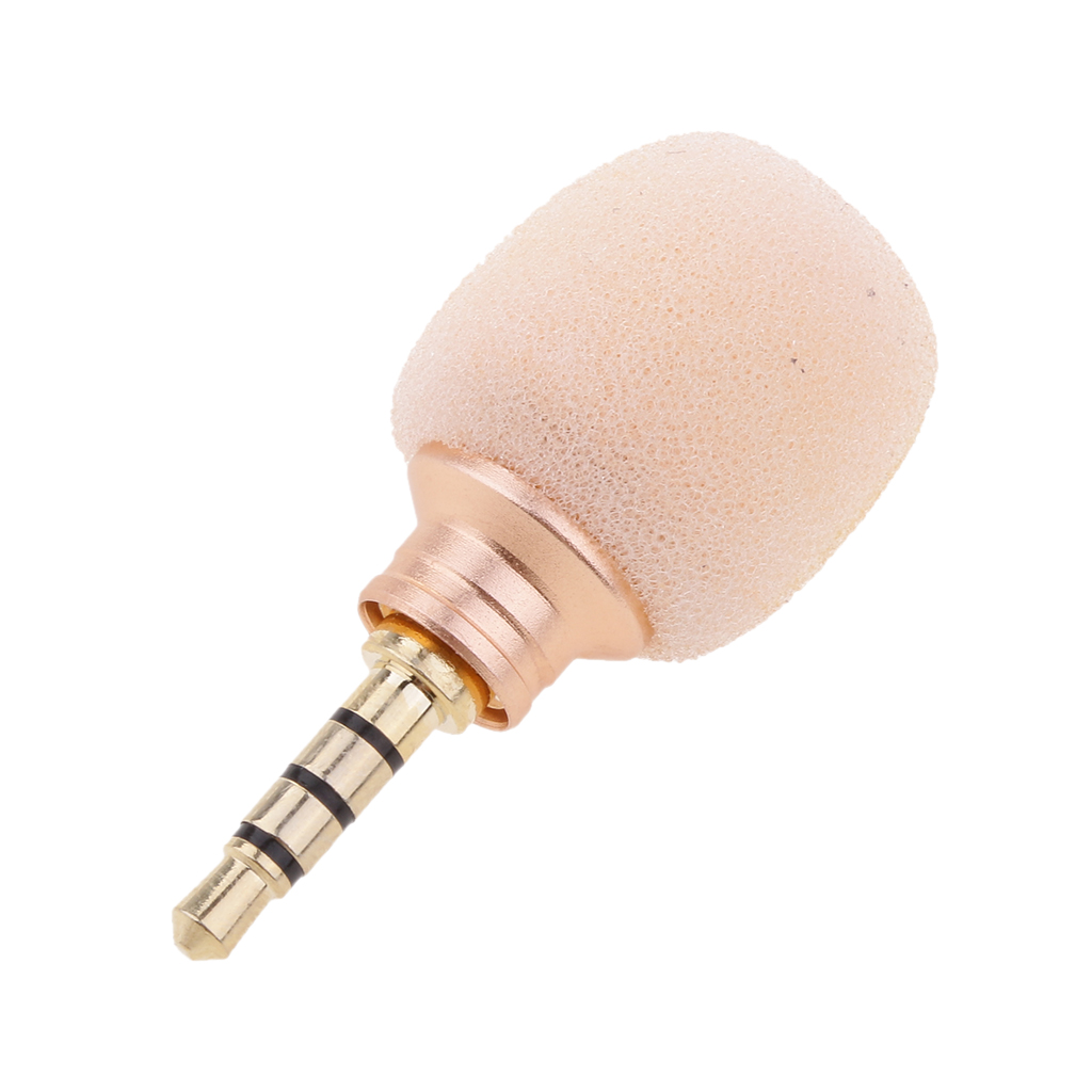 Micrófono Mike con sonido condensador Mini, Conector Mono/estéreo/estándar de 3,5mm para amplificador de grabación de voz, teléfonos móviles