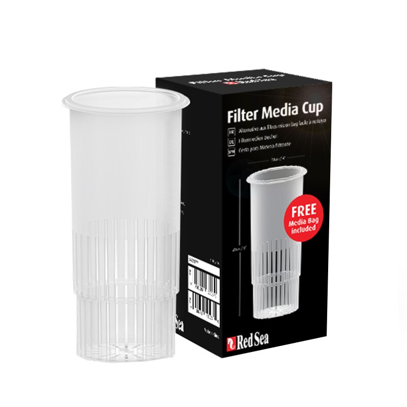 RED SEA AQUARIUM REEFER 4 inch 7 inch FILTER MEDIA CUP FELT FILTER SOCK WITH PLASTIC RING Free net bag: Red Sea Cup 4 inch