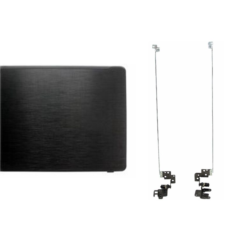For Acer F5-573 F5-573G Rear Lid TOP case laptop LCD Back Cover black/silver/white/blue /LCD hinges Left + Right: blakc A and hinges