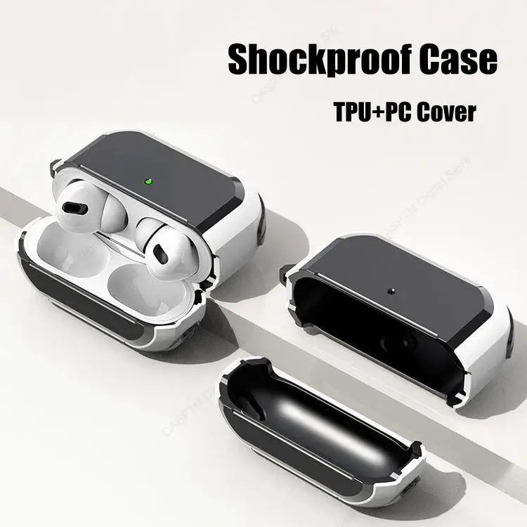 Case for AirPods Pro 2 USB C Protective Earphone Case for AirPods 4 4th Pro2 3 Generation Funda For Air Pods Pro2 2nd Cover