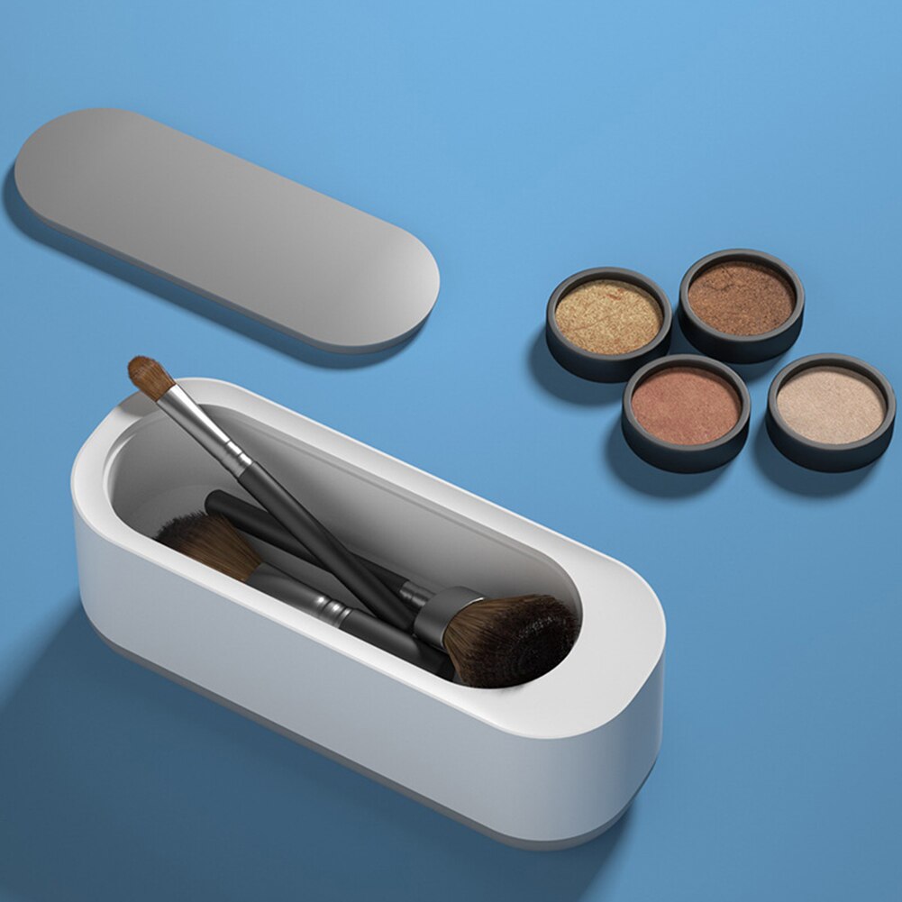 Ultrasonic Jewelry Cleaner Portable Ring Cleaner Ultrasonic Machine With Timing Small Ultrasonic Cleaning Machine Home