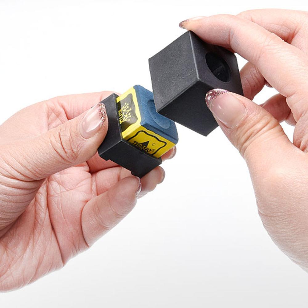Snooker Chalk Holder Pool Billiards Snooker Magnetic Cue Chalk Holder with Belt Clip Indoor Entertainment Snooker Chalk Holder