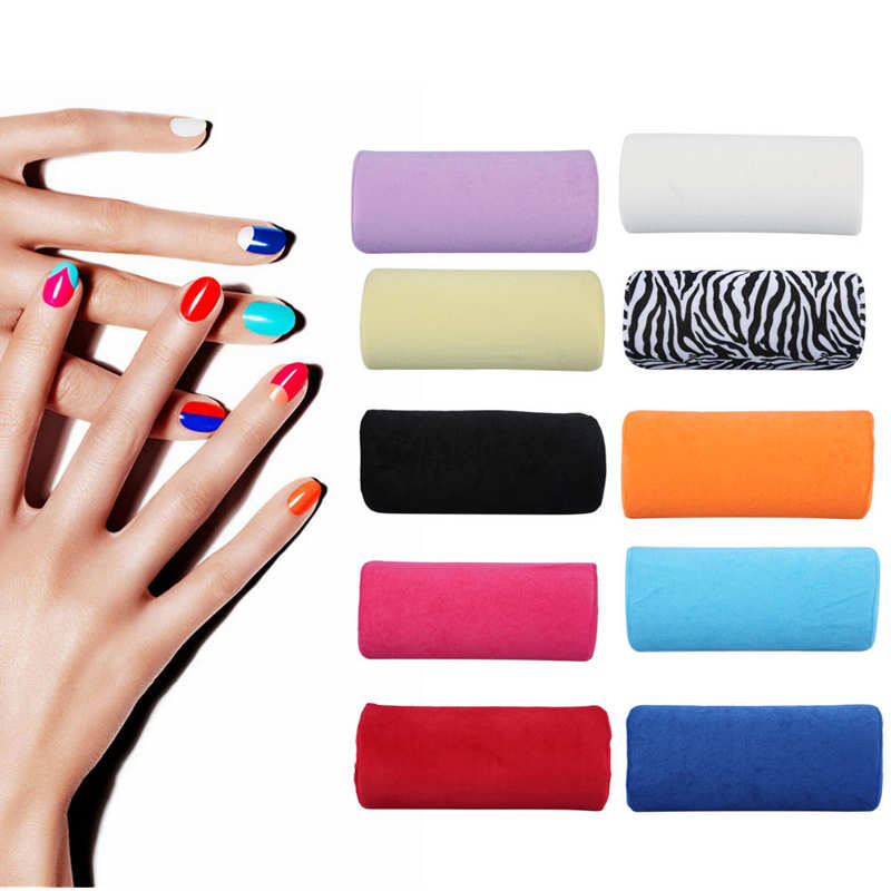 10 Colors Soft Hand Rest Manicure Table Washable Hand Rest Cushion Pillow Holder Arm Rests Nail Art Stand for Manicure Pillow