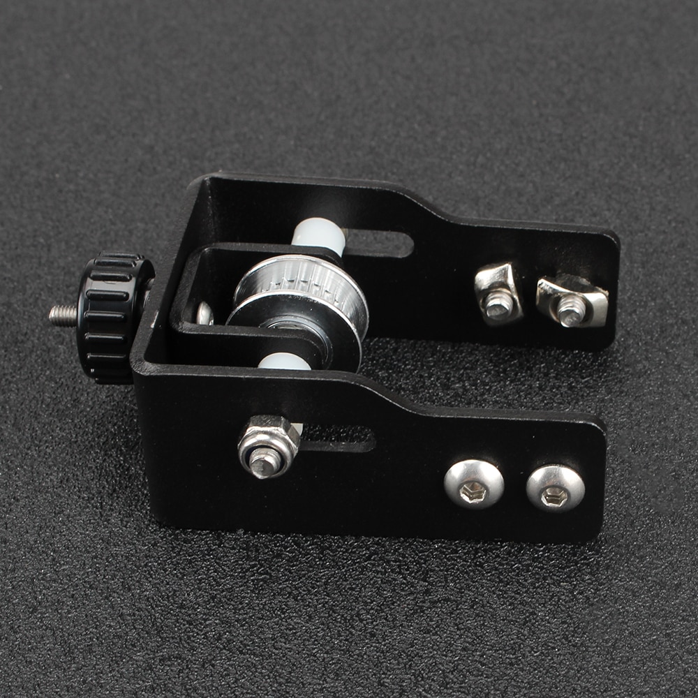 Zwart 2040 Profiel Y-as Synchrone Riem Stretch CR10 Rechtzetten Spanner Voor Creality CR-10 CR10S 2040 3D Printer Onderdelen