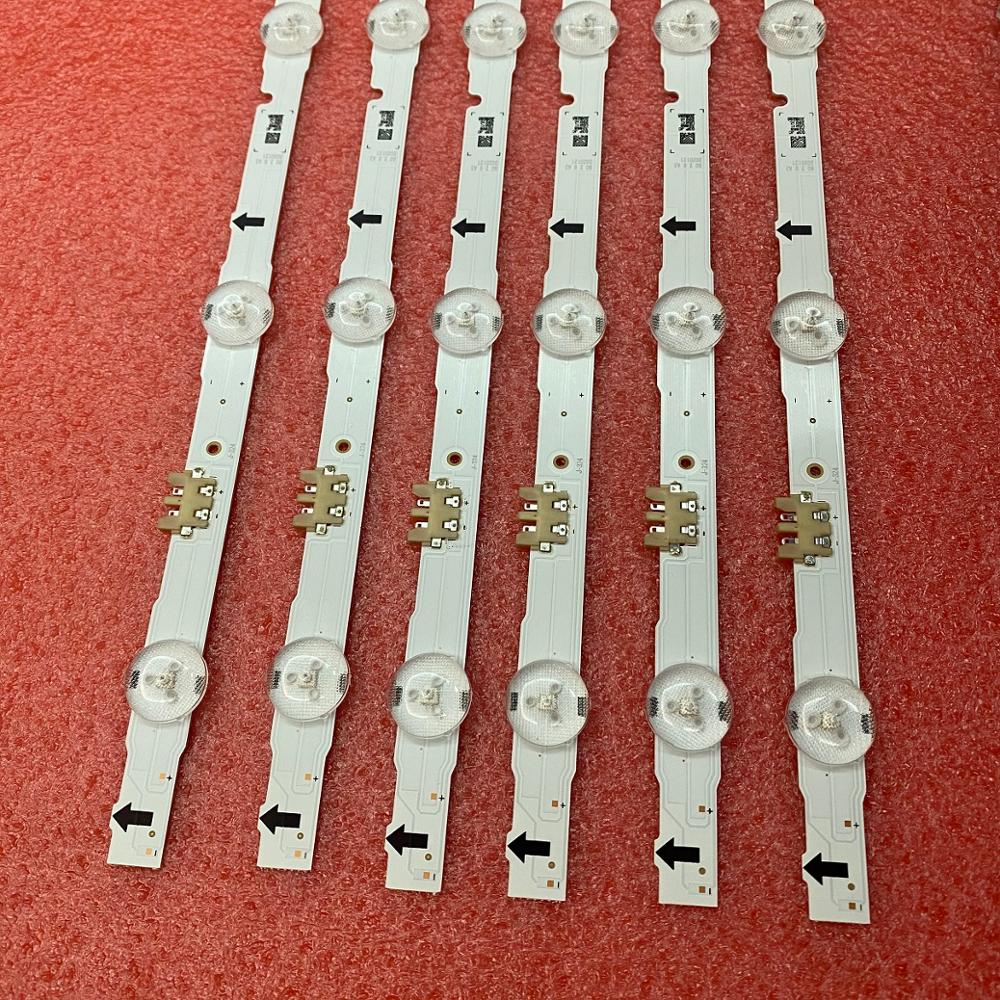 LED Backlight Strip For Samsung UE55H6410SS UE55H6410SU UE55H6415SU UE55H6470AS UE55H6470SS UE55H6475SU UE55H6500AL UE55H6500AT