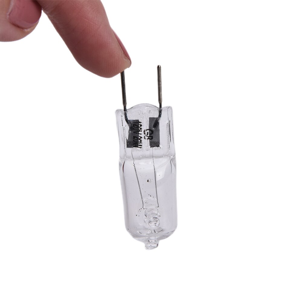 10 stk  g8 120v 20w halogen lys belysning lampe pære volt  g8 pin halogen pære