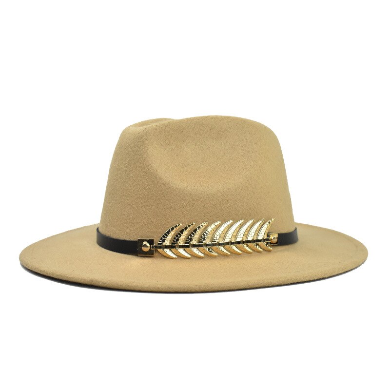 Vintage klassisk filt jazz fedora hat stor brimmed hat cloche cowboy panama til kvinder mænd mænd sort rød bowler hat og bowler hat: 5