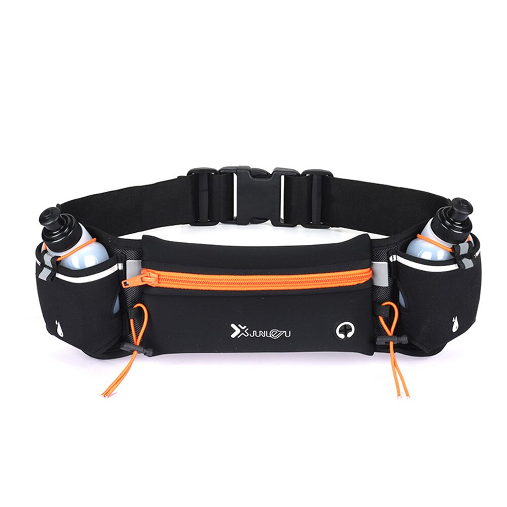 Running Waist Bag Marathon Hydration Belt Waist Bag Fanny Pack Marathon Dual Pocket Walking Fitness Waist Pack Outdoor Accessory: A