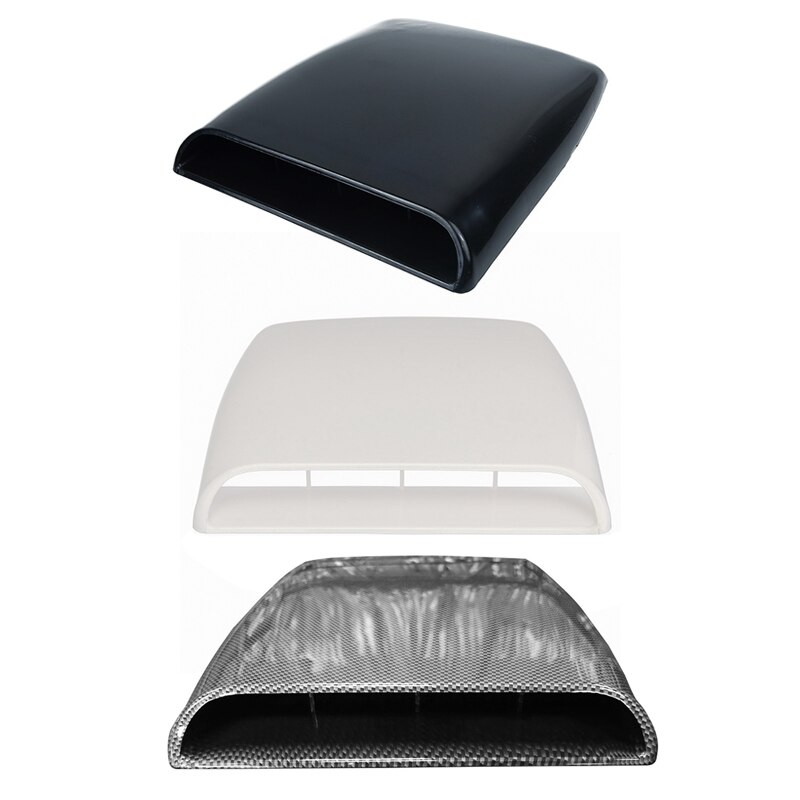 Universal Car Decorative Air Flow Intake Hood Scoop Turbo Bonnet Vent Cover Hood Car Styling