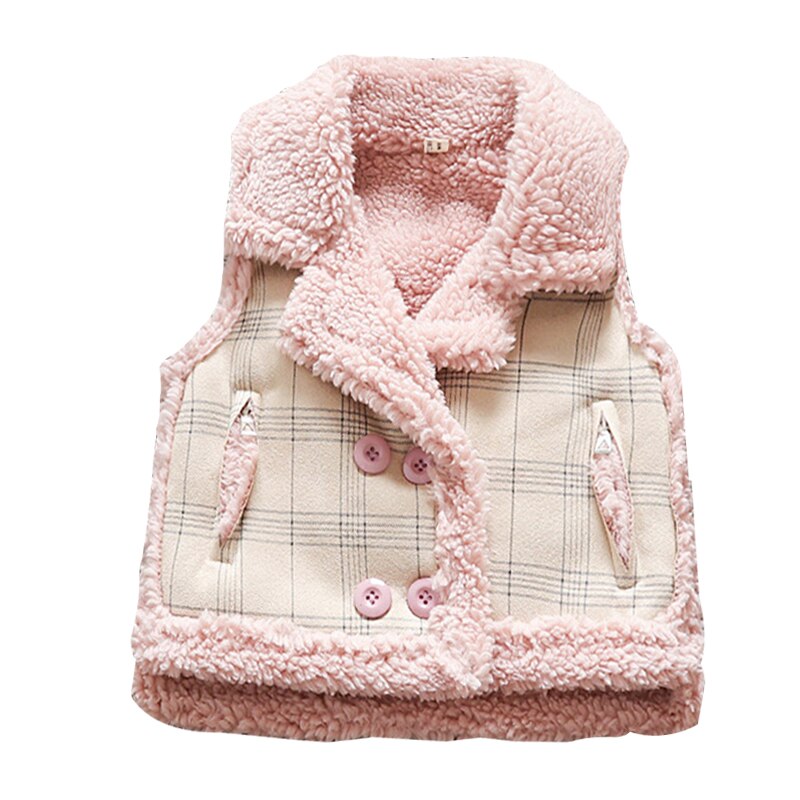 Winter Kinderen Vest Bont Baby Vest Kinderen Vest Voor Meisjes Jongens Kleding Kamizelka Dziecko Baby Meisjes Vest Peuter Kleding