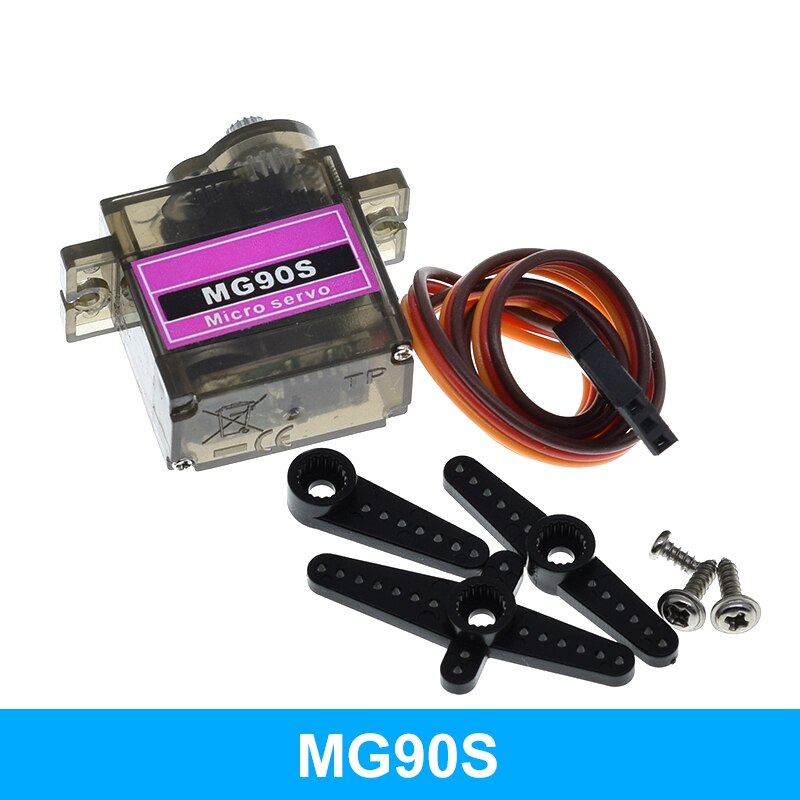 SG90 SG02R MG90S MG995 MG996 Servo Metal Gear for Model Helicopter Boat For Arduino UNO DIY Mechanical Arm MG946R MG996R: MG90S